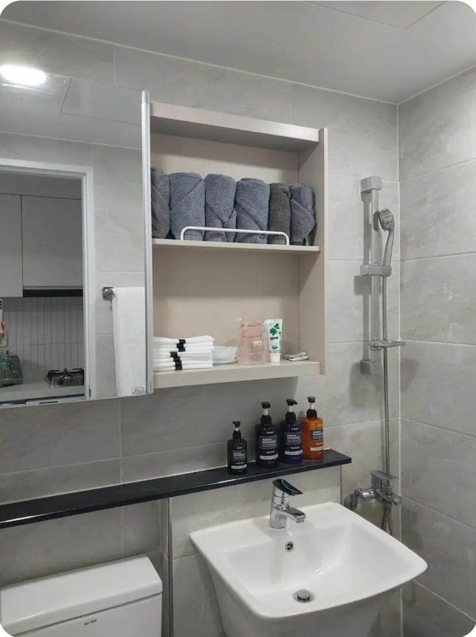 Apartment Kkachisan Station House *